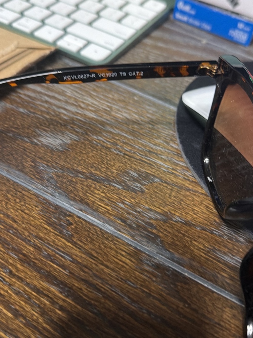 Vince Camuto Tortoiseshell Frame Sunglasses with Brown Lenses